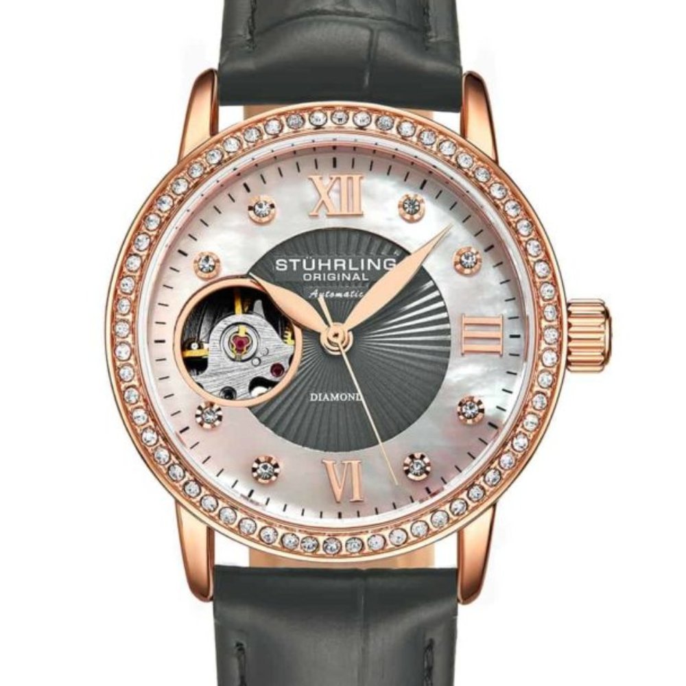 Legacy 3952 Automatic Mother of Pearl Open Heart